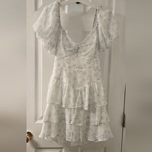 Altar'd State White Floral Dress